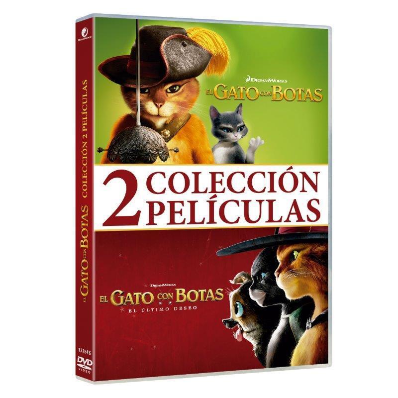 Film Gato With Botas Pack 1-2 - Dvd