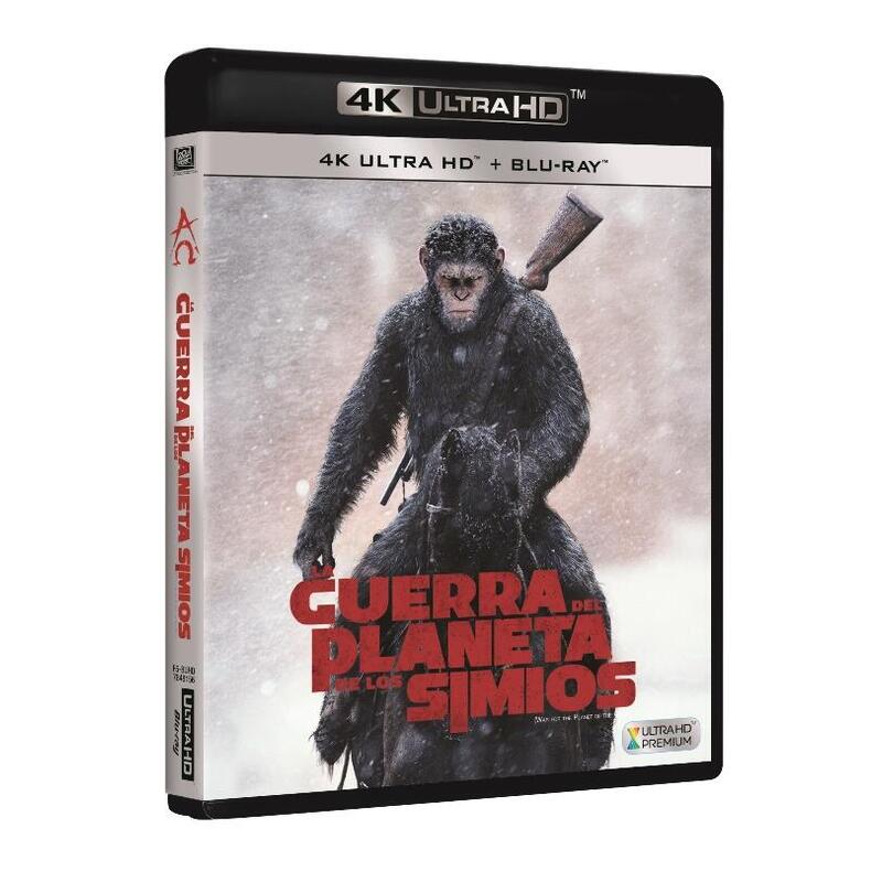Film Guerra Planeta Simios UHD Blu-ray