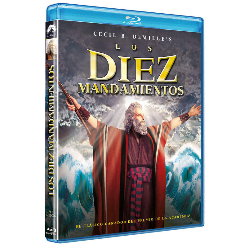 Film Diez Mandamientos Blu-ray