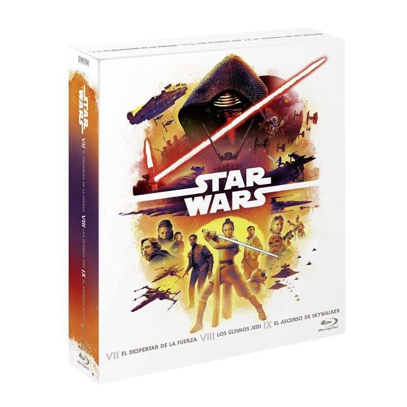 Film Trilogia Star Wars Episodios 7-9 - Bd Blu-ray