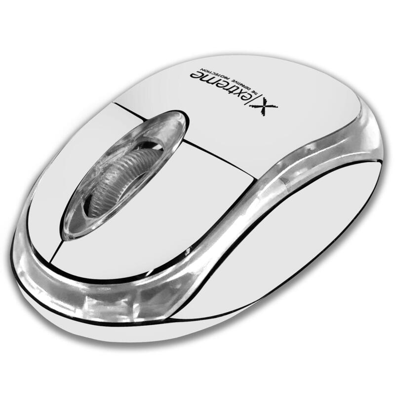 Mouse Extremo Bluetooth 3D Cygnus White XM106W