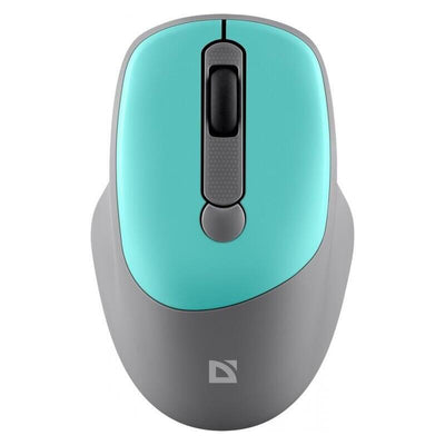 Wireless Mouse Silent Click Feam MM-296 RF 1600 DPI Menta — image 1