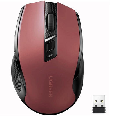 Wireless Mouse Silent Click MU006 - Red — image 1
