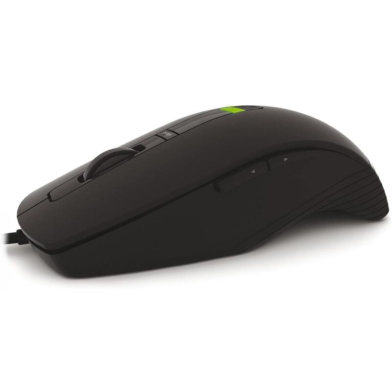 Rainbow Mouse U-fit Laser USB Colour Black