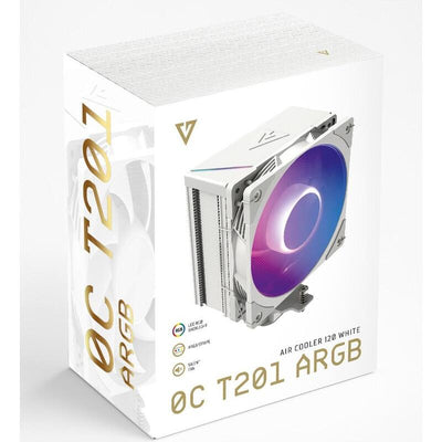 Modecom Refrigerador Air CPU Volcano 0C T201 ARGB 12CM White — image 1