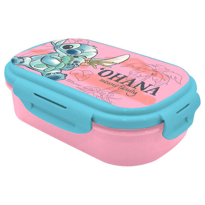 Sandwichera + Cubierto Stitch Disney — image 1