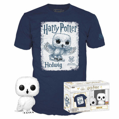 Set Figure Pop &38, Tee Harry Potter Hedwig Size L — image 1