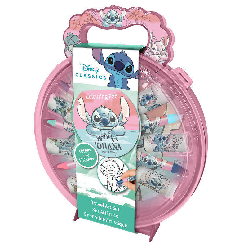 Set Papeleria Travel Stitch Disney