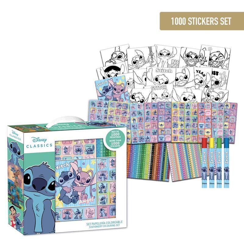 Set Pegatinas Stitch Disney 1000PZS