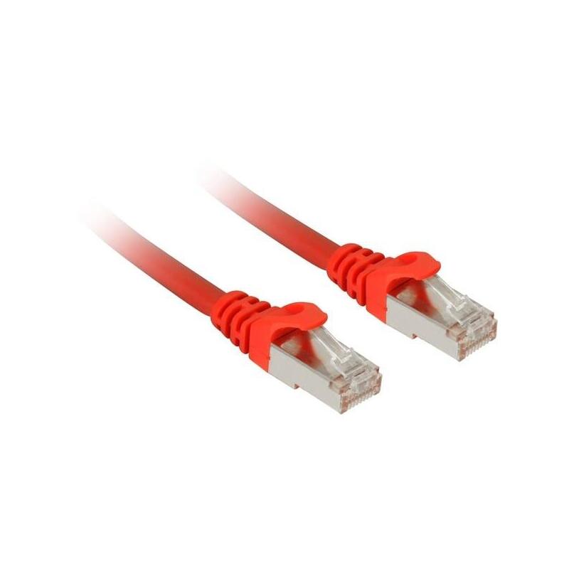 Sharkoon Network Cable SFTP, RJ-45, With CAT.7A Red 7,5 Metres 4044951029518