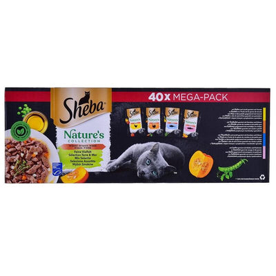Sheba Nature's Collection Mix - Comida Húmeda Gatos - 40X85G — image 1