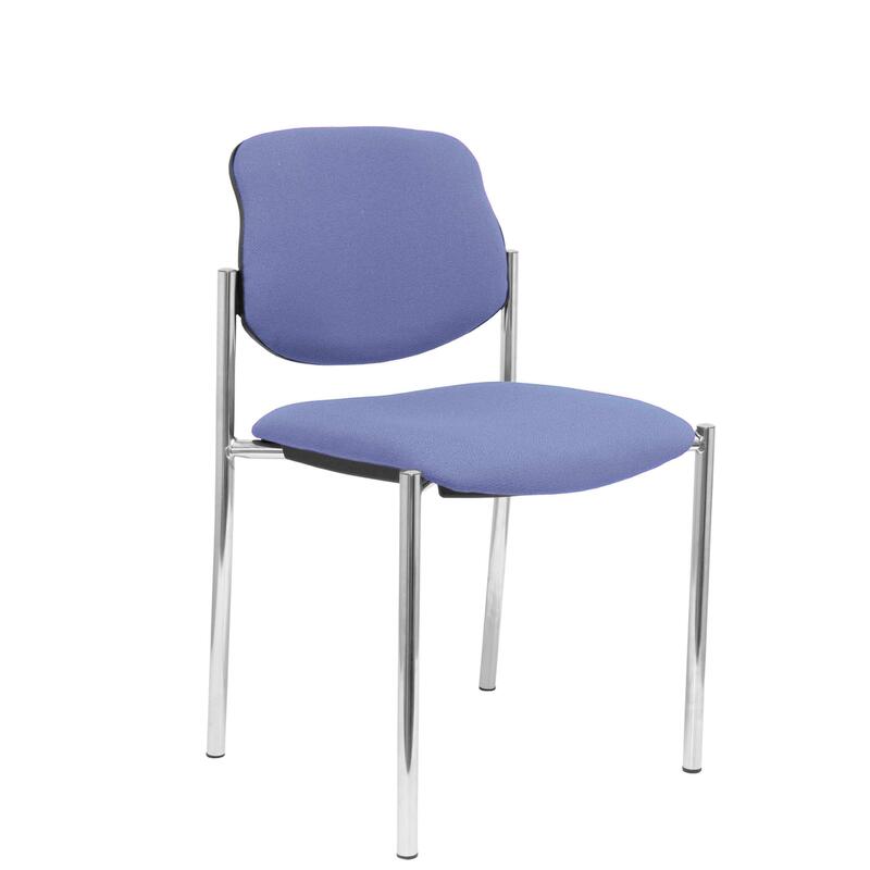 Chair Fixed Villalgordo Bali Blue Claro Chasis Cro