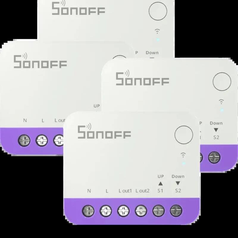 Sonoff Mini-rbs Wi-Fi Smart Mini Roller Shutter Switch (4 Pcs.)