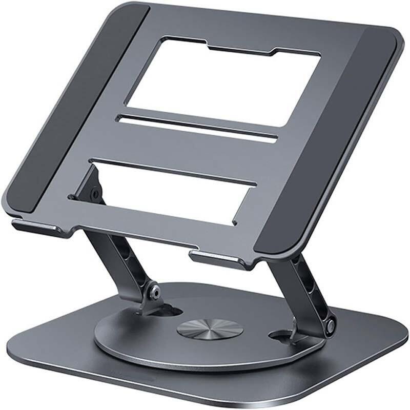 Stand Rotating LS928 Tablet And Computer Laptop Aluminium Grey Oscuro