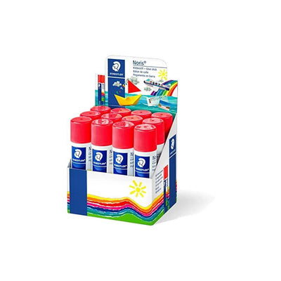 Staedtler Noris Expositor 12 Barcodes Glue 20GR - Without Disolventes - Uso School - Pega Paper Cartulina, Tej — image 1