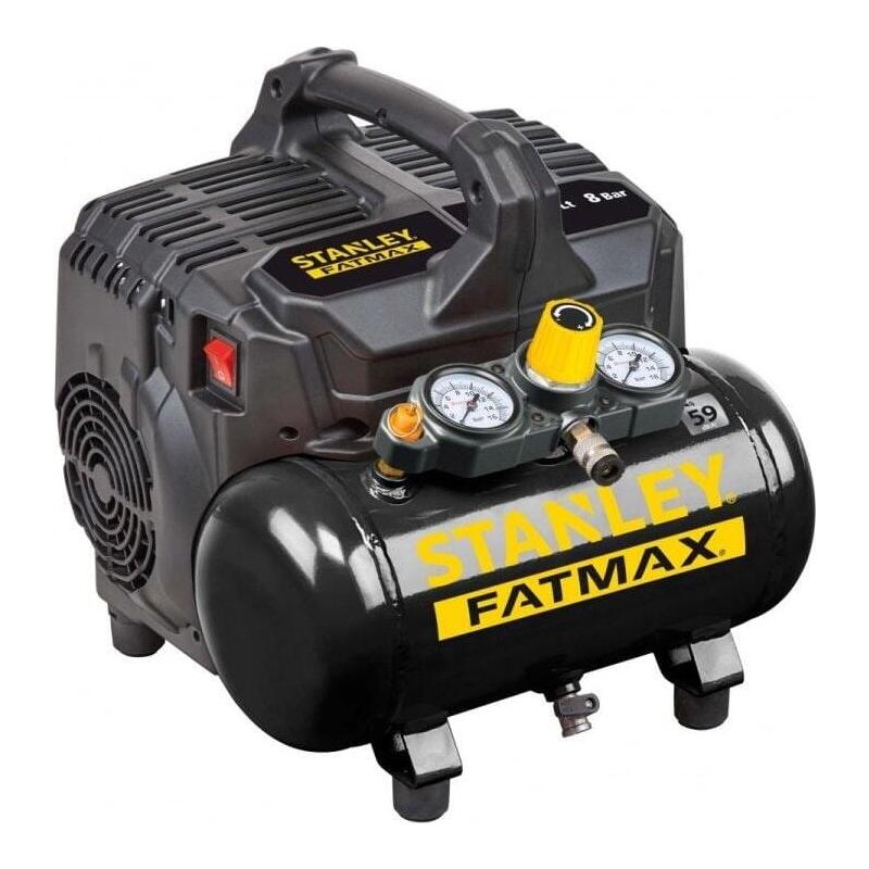 Stanley Fatmax 101 8 6SI Dst 101 8 6 Silent Air Compressor, 100W, 240V