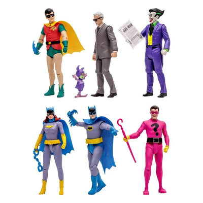 Surtido 6 Figuras Mcfarlane DC Retro Batman 66 15CM — image 1