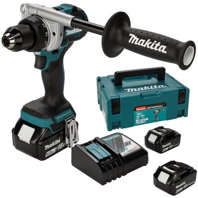 Makita Drill DDF492RG3J a Battery — image 1