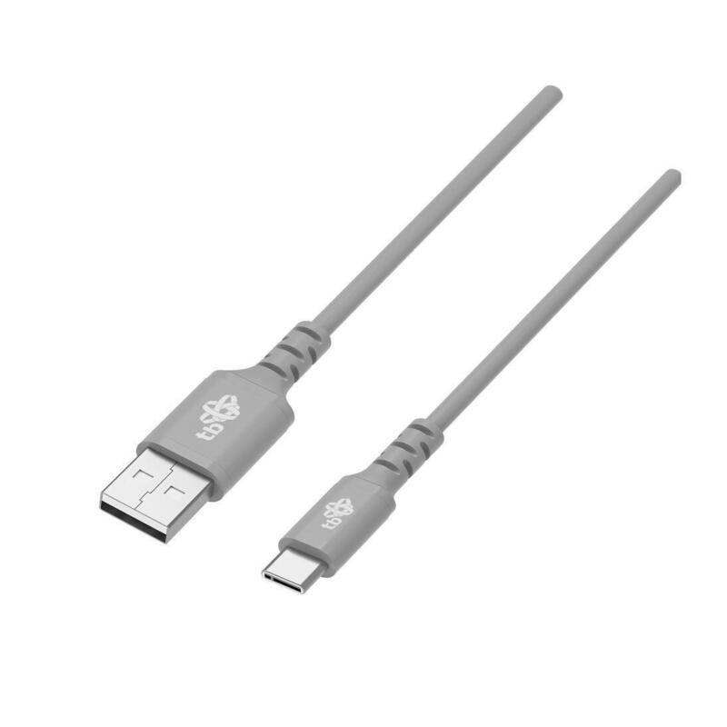 TB ! USB Cable -usb C 2M Silicone Grey