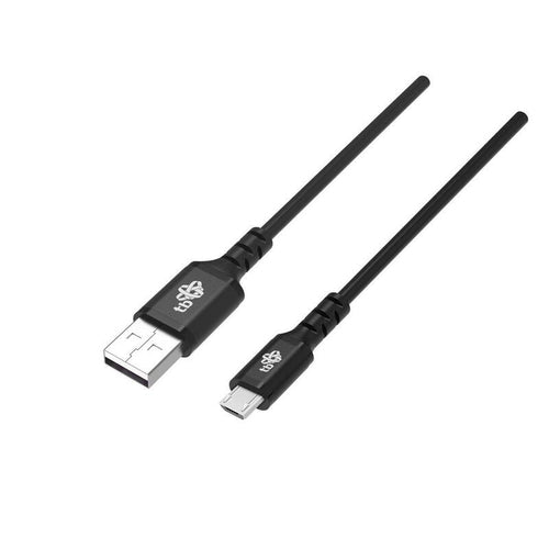 TB ! Cable USB0-MICRO USB 2M Silicone Black — image 1