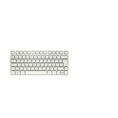 Cherry Keyboard German KW 7100 Mini Bt Wireless De-layout Milk White — image 1