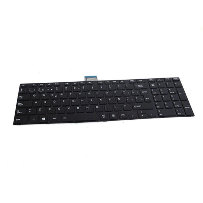 Keyboard Glossy Black Laptop Toshiba Satellite C70 a B D — image 1