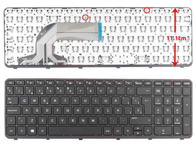 Keyboard Laptop HP 350 G1 355 G2 Black — image 1