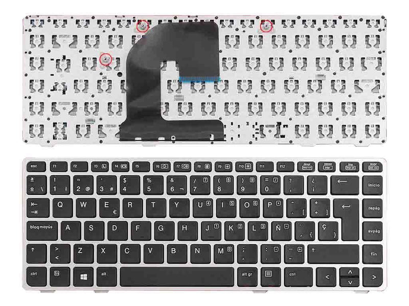 Keyboard Laptop HP Elitebook 8460P