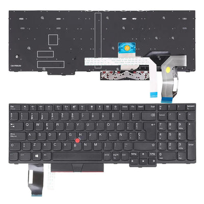 Keyboard Laptop Lenovo Thinkpad E580 L580 Black — image 1
