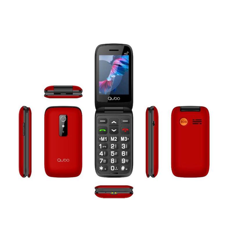 Qubo Phone P-220RD 2,8 Red 4G