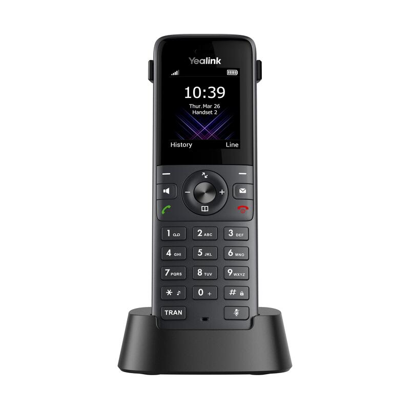 Yealink Phone W74H, Analógico Grey Oscuro, Headphone Dect 6938818318045.0