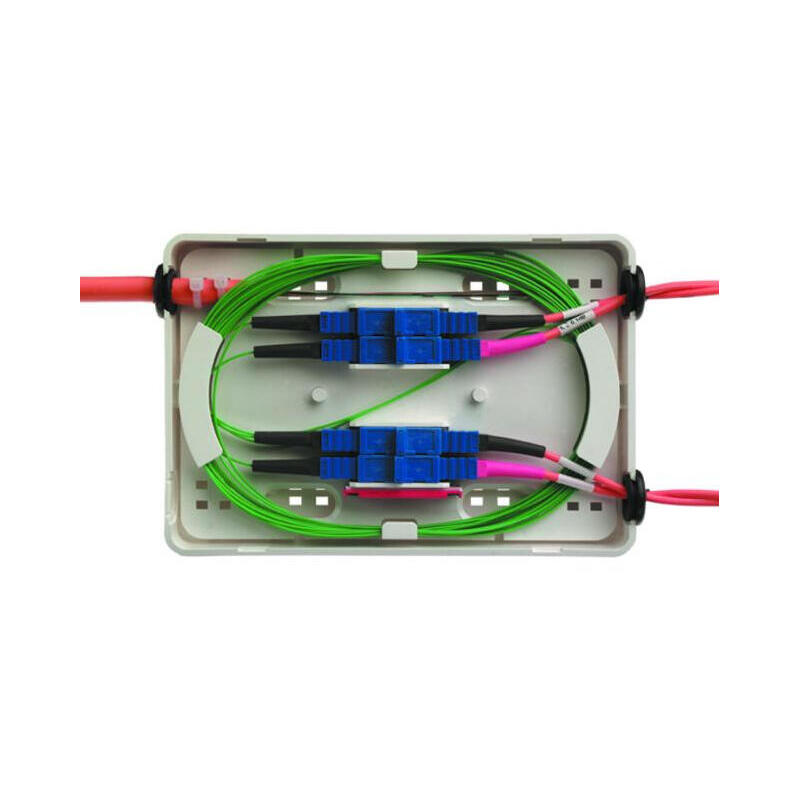 Telegärtner Lwl Micro Spleissbox Incl. 4X Sc-kupplung