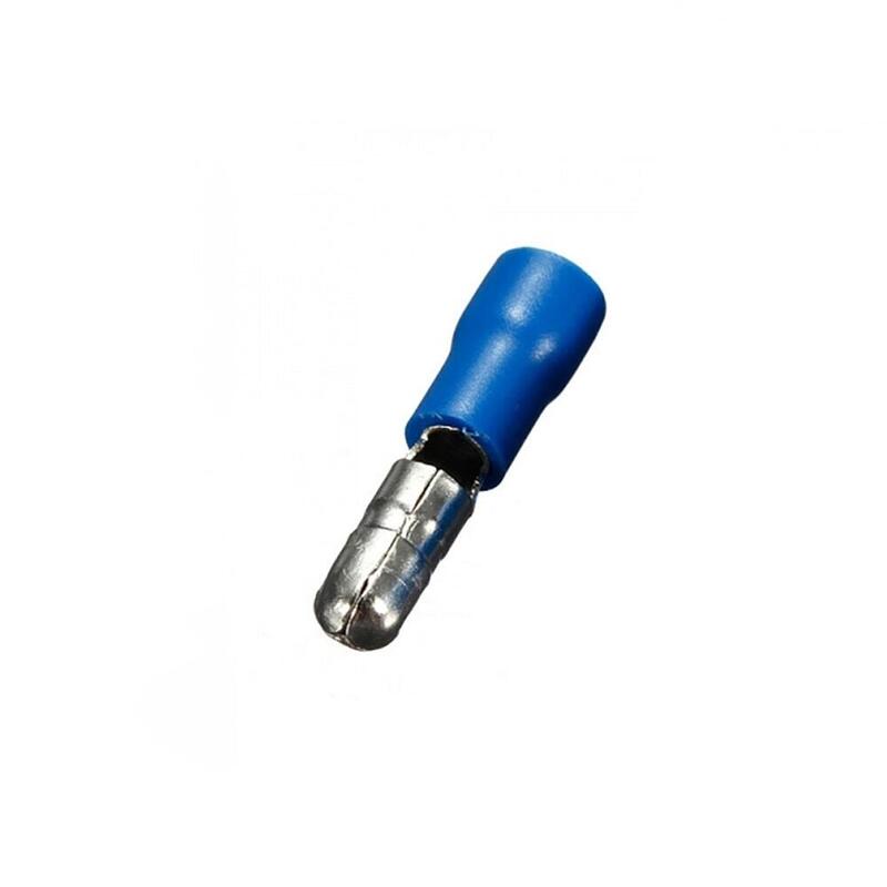 Terminal Bala 4MM Male Pre Aislado Bag 100 Units