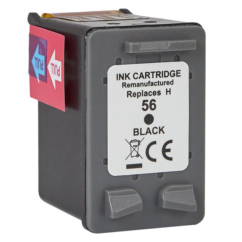 Ink HP C6656AE Rem. Black 20ML Bulk