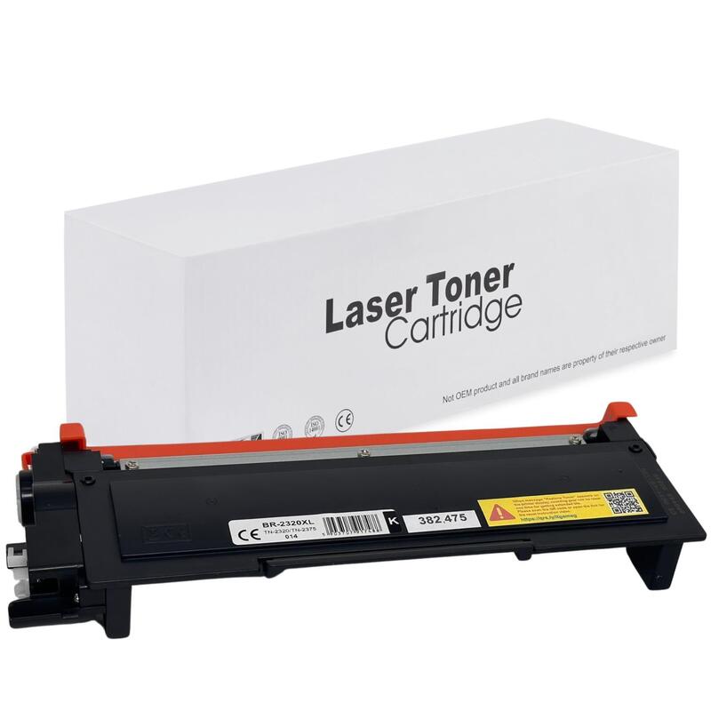Toner Brother TN2320 Black 5200 Páginas Neutral Box