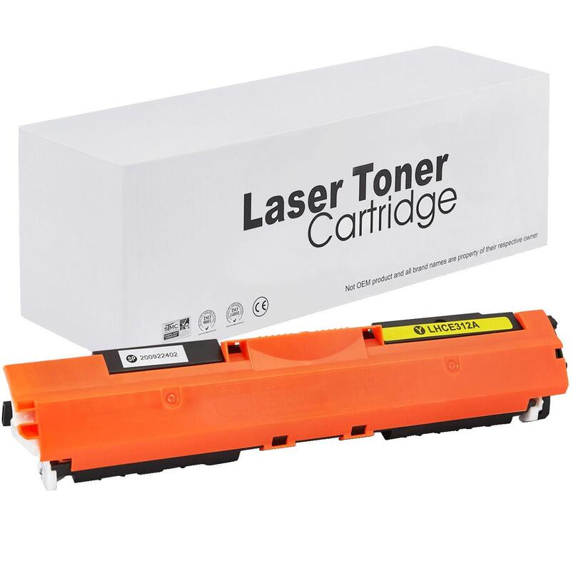 Toner HP CE312A / CF352A Yellow 1000 Páginas Neutral Box