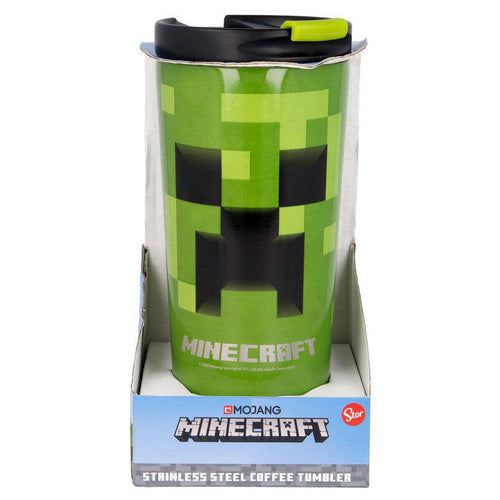 Glass Thermos Steel Inoxidable Minecraft 425ML — image 1