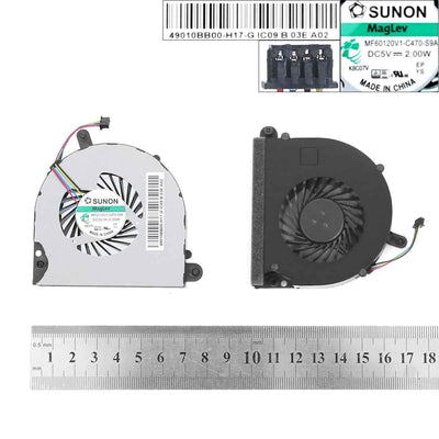 CPU Cooler Laptop HP Probook 6560B 6565B 8560 8560B 8560W 8560P MF60120V1-C050-S9A — image 1