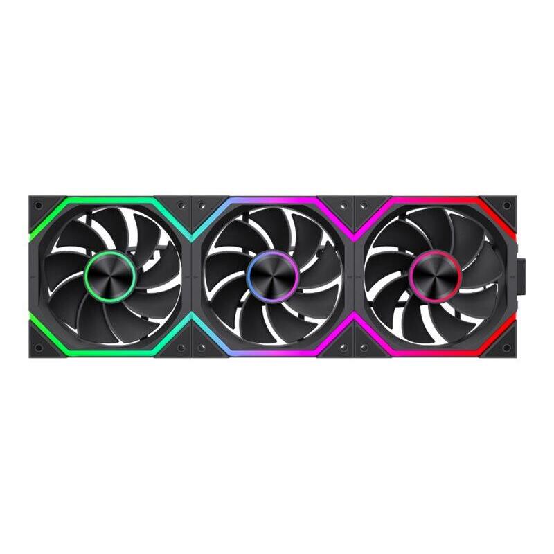 Gamemax Fan PC Case Fan FN12A-N2 Wl-r Black
