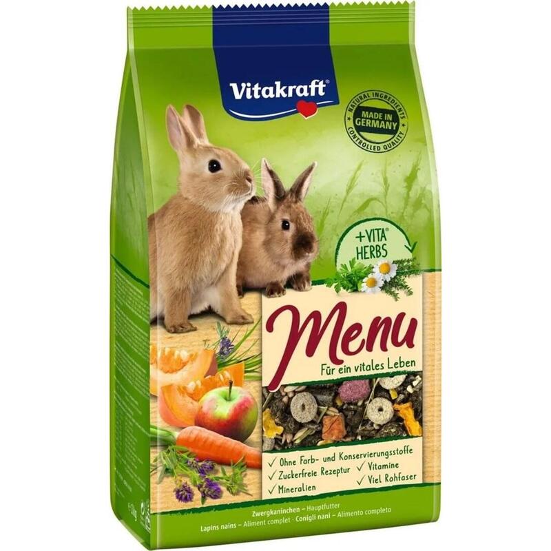 Vitakraft Menú Vital 3KG Alimento Cochillas